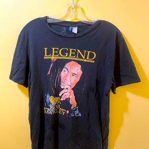 Mens size small bob Marley LEGEND tee